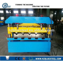 Metal Roofing Sheet Roll Forming Machine / Cold Metal Sheet Plate Rolling Production Line